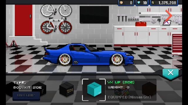 Dodge Viper Gts || Pixel Car Racer || Build and Tune смотреть онлайн