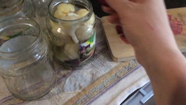 маринованный молодой чеснок смотреть онлайн