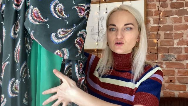 Халат-кимоно. Обзор готового изделия. смотреть онлайн