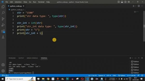 Python Program #58 - Convert a String to a Float or Int in Python