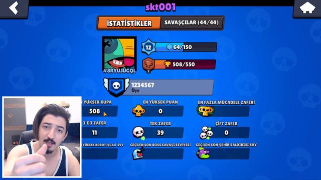 BU KLÜBE SAKIN GİRMEYİN! (0 KUPADA 44 KARAKTER) Brawl Stars смотреть онлайн