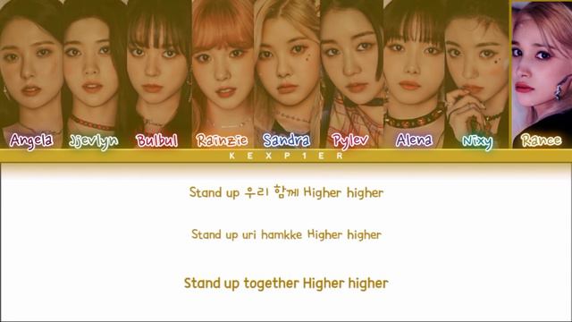 [SPECIAL PROJECT] Kexp1er - 'Wa Da Da' (Original Song By Kep1er 케플러) Color Coded Lyrics @Kep1er_Off