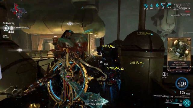 Warframe Nami Skyla Prime Super Fast Swords смотреть онлайн
