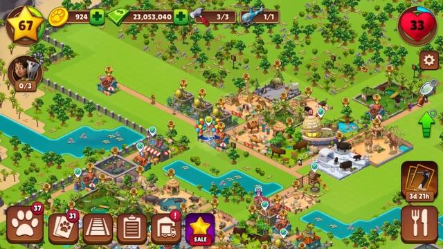 Zoo Life:Animal Park Game# 75 Reached Level 67 смотреть онлайн
