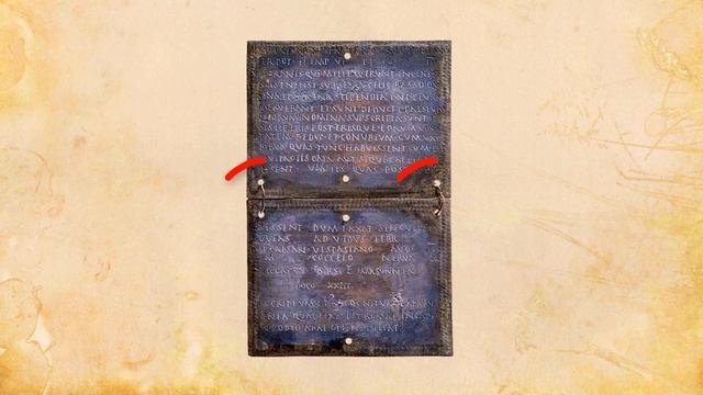 Военный диплом ветерана. Награда за военную службу в Древнем Риме. смотреть онлайн