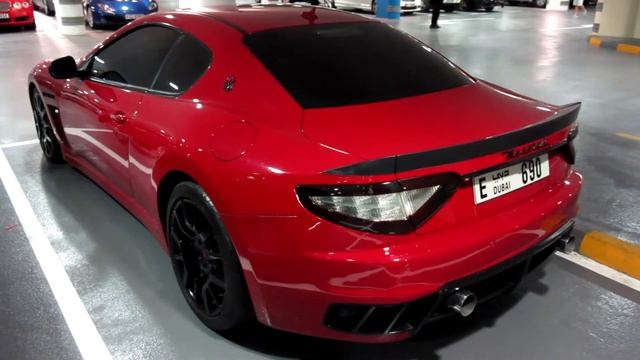 customized Maserati GranTurismo incl. loud acceleration смотреть онлайн
