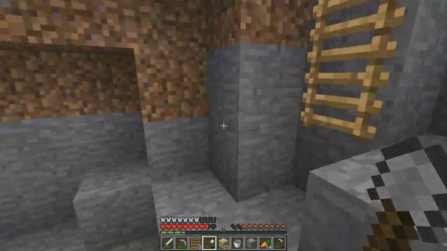 Учимся выживать - Minecraft - Часть 53 - Дырень о_О смотреть онлайн
