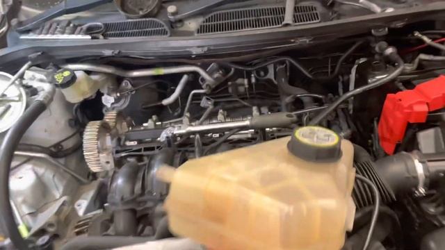 Ford fiesta 1.2 timing belt replacemnt смотреть онлайн