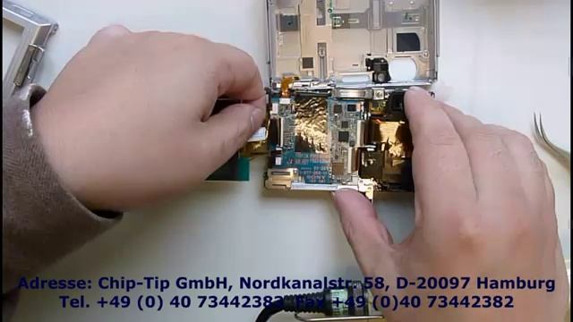 Sony DSC T77 T90, so baut man ein neues Display (LCD) ein..mp4 смотреть онлайн