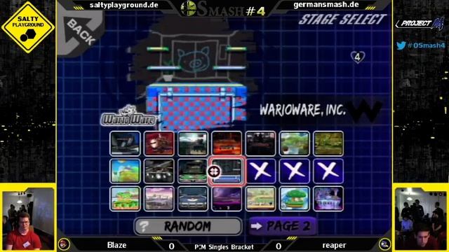 OSmash#4 - Blaze (Mario) vs reaper (Falco) - P:M Singles Bracket смотреть онлайн