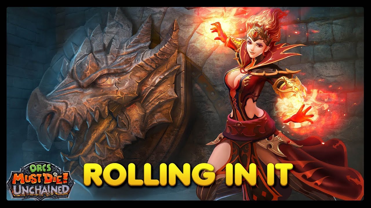 Orcs Must Die! Unchained — Weekly Challenge: Rolling in it, 5 Stars, Smolder