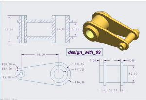 Деталь - звено. Процесс создания 3D модели в программе КОМПАС-3d