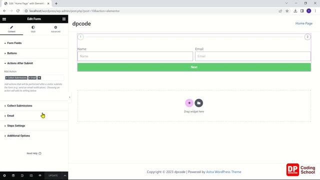 Unit 21 | Elementor Pro | Part 01 | Web development with Wordpress | DP Coding School смотреть онлайн