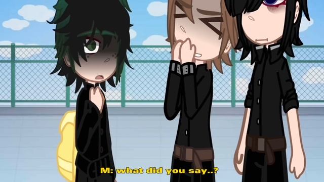 said he likes crazy girls | trend | meme | middle school deku | angst | gacha club | mha | bnha | смотреть онлайн