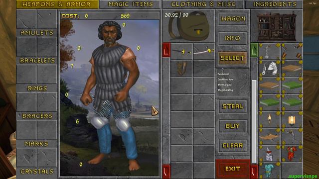 Daggerfall Unity 001 - Kinthier, The Redguard Spellblade смотреть онлайн