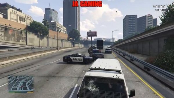 GTA 5/ wanted level gameplay