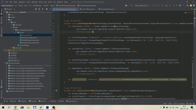 MagicDraw Plugin Development - Lesson 4 - Diagrams смотреть онлайн