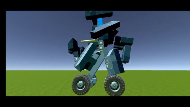 Трансформер в игре evertech sandbox смотреть онлайн