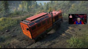 SnowRunner: Таймыр (РФ). Зимнегорск. Где найти STEP 310E?Поручение - Спас грузовика!