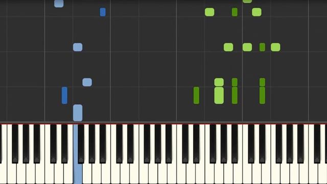 Main Title Monsters University Randy Newman [Piano Tutorial] Synthesia смотреть онлайн