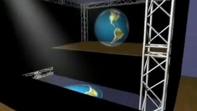 Musion Eyeliner Holographic Projection Setup 360p смотреть онлайн