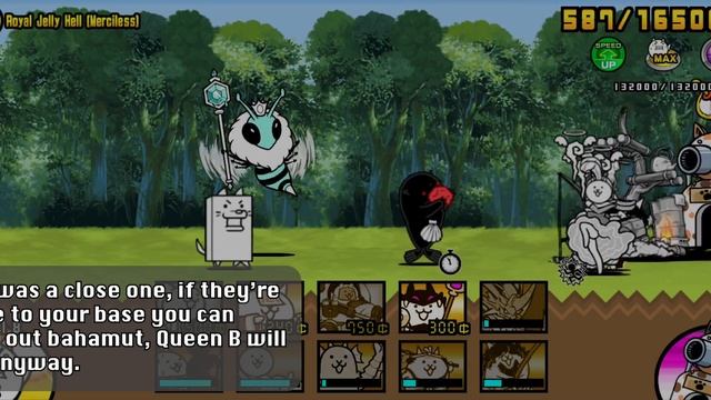 Royal Jelly Hell NO UBERS! - The Battle Cats смотреть онлайн