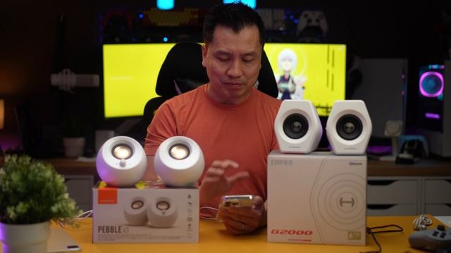 Creative Pebble V3 vs Edifier G2000 смотреть онлайн