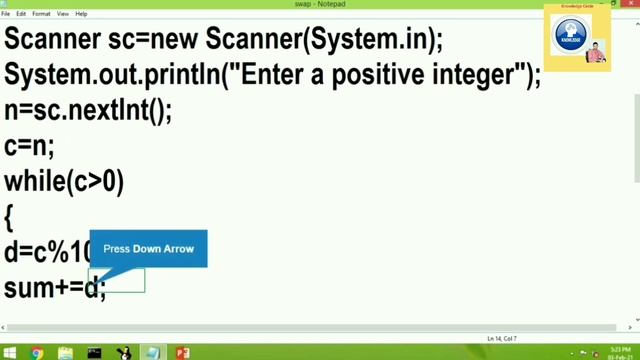 Niven number program in Java смотреть онлайн