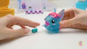 Зверушки с сюрпризами внутри милых унитазиков | Распаковка Pooparoos