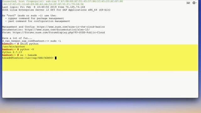 [2.0 SPS 03] SAP HANA Development, Setup Python Run Time for XSA - SAP HANA Academy смотреть онлайн