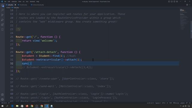 Laravel Tutorial : Sync Method (Many to Many Relationship) | Singkron Data di Pivot Table смотреть онлайн