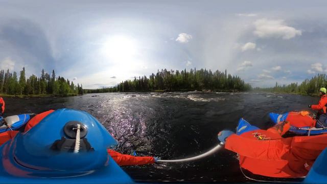 порог Красивый /река Тунтсайоки/ #360 #гдепоплавать #кольский смотреть онлайн