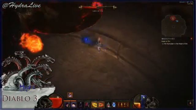 Diablo 3 - Act 3 Azmodan Normal - Demon Hunter - Solo смотреть онлайн