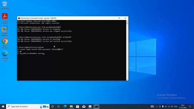 How To Reset The SA Password For The Named Instances смотреть онлайн