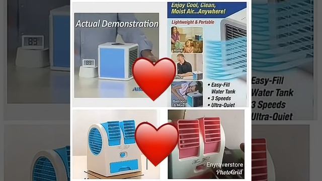 Arctic mini air cooler A/c Strong wind смотреть онлайн