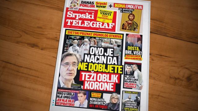 Что читают сербы сегодня? 24/07/2020 DANAŠNJE NASLOVNICE SRPSKE ŠTAMPE смотреть онлайн