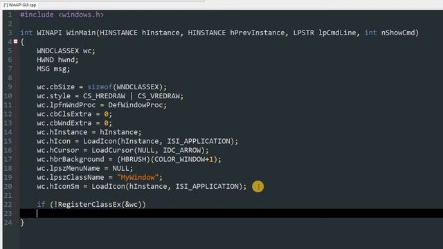 How to create Custom Window in C/C++ | WinAPI WinMain | Easy Programming смотреть онлайн