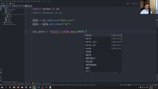 SQL Queries For Pandas DataFrames смотреть онлайн
