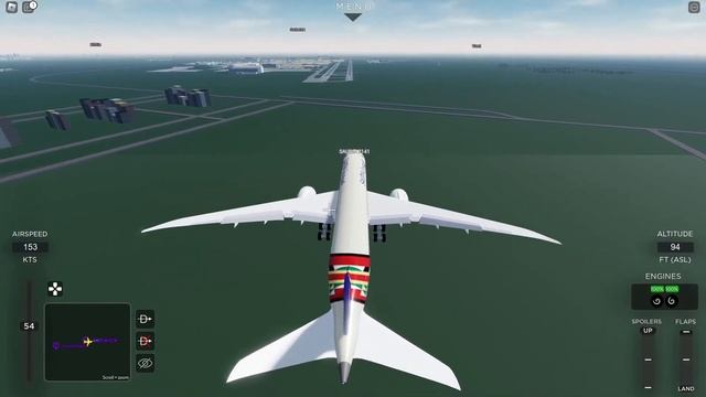 Boeing 787 APPROACH and LANDING at Gatwick Airport | PROJECT FLIGHT смотреть онлайн