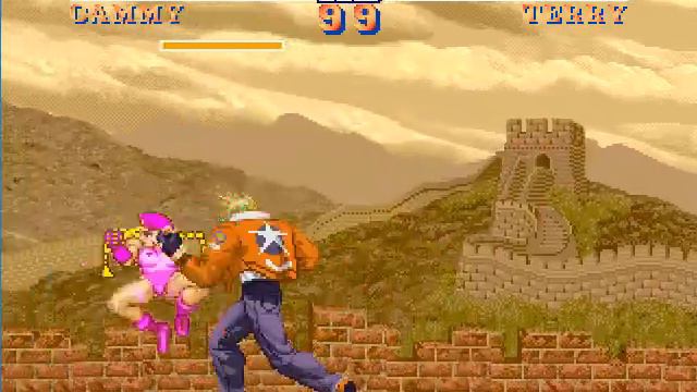 Street Fighter II Deluxe 2 [MUGEN] - Cammy vs Terry смотреть онлайн