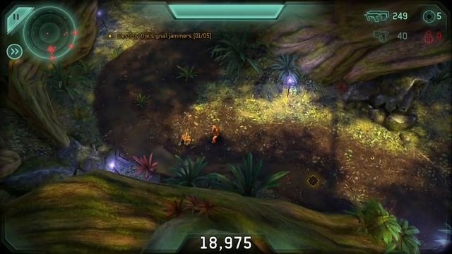 Halo: Spartan Strike прохождение часть 4 - миссия B1: Gamma Halo (Standfast pursuit) смотреть онлайн