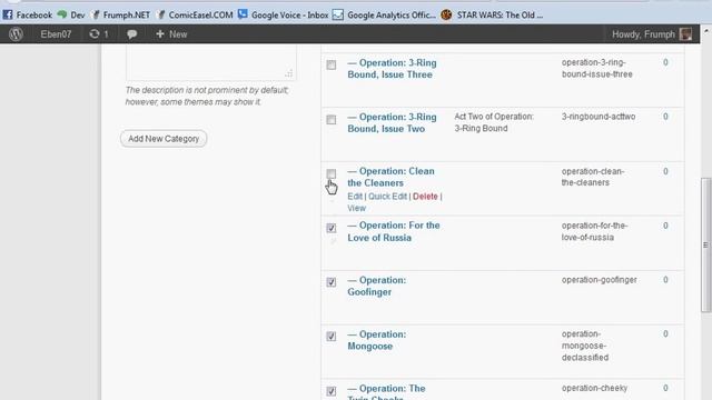 Migrating from ComicPress to Comic Easel - Part 3