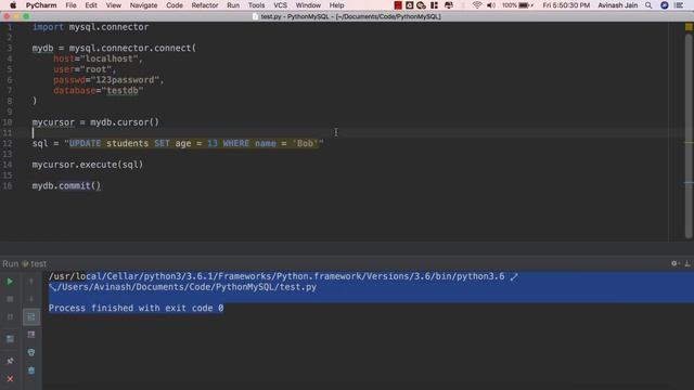 Python and MySQL - Updating Entries and Limiting Queries смотреть онлайн
