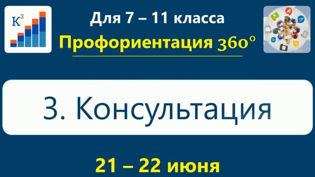 Профориентация 360°   21 - 22 июня 2023 | 6+