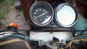 Тахометр от ВАЗ, на ИЖ Юпитер 4. Tachometer from VAZ, to IZH Jupiter 4. Variants and tests.