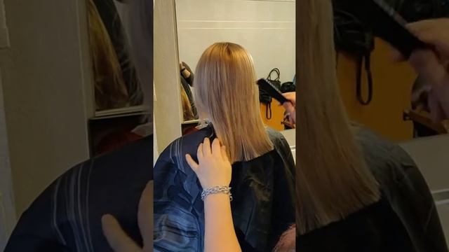 Текстурная салонная стрижка "wash and go" на среднюю длину волос, техника Noviale Тула Видео урок смотреть онлайн