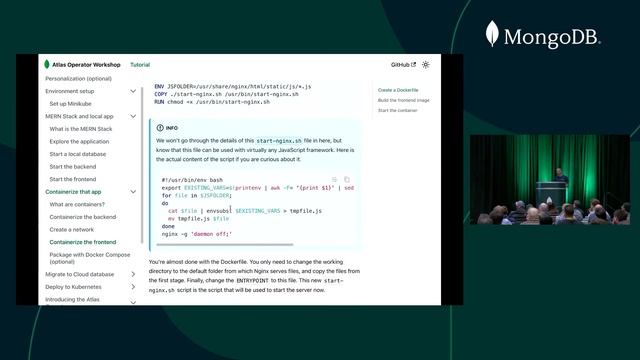 Three-Tier Application Deployment in Kubernetes with the MongoDB Atlas Operator (MongoDB World 2022 смотреть онлайн