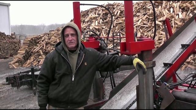 Wood Splitter Split Test 2