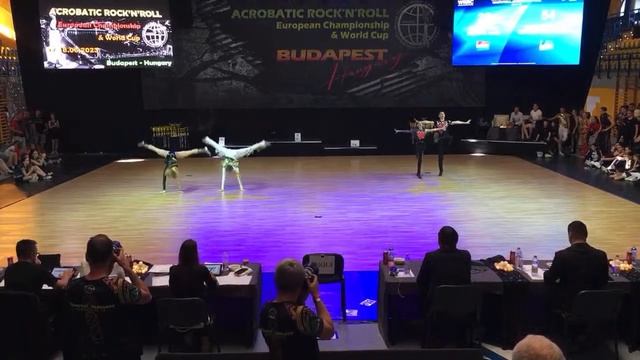 World Cup Juniors Semi Final ÖKRÖS Júlia - ANCSÁK Attila, SHEVTSOVA Daria - KONONCHUK Vladysla смотреть онлайн