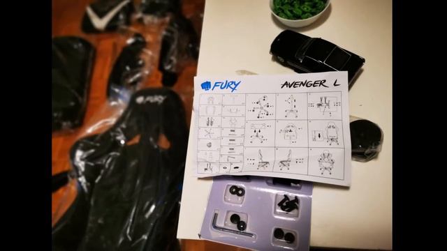 Fury Avenger L Gamer Szék смотреть онлайн